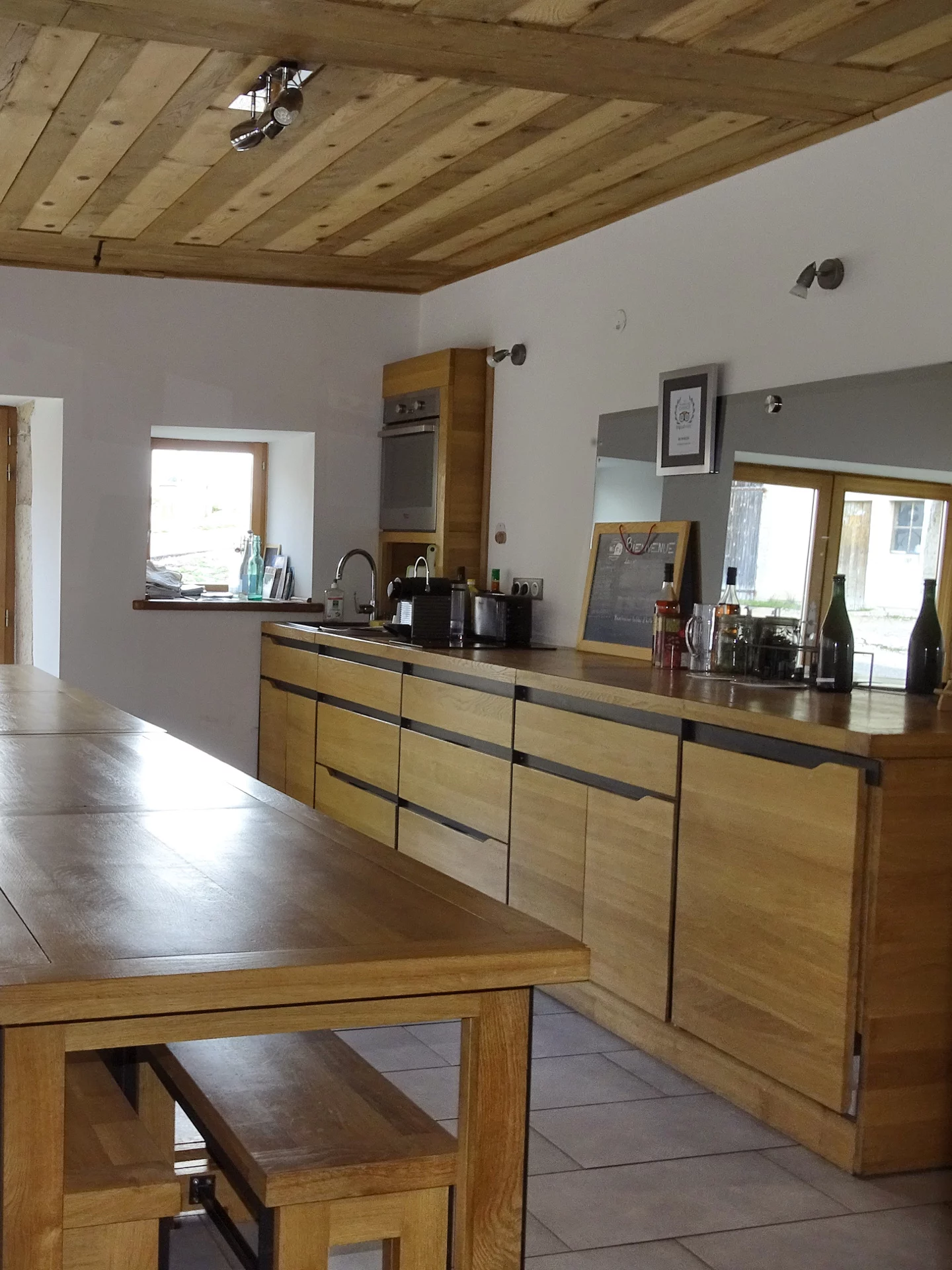 Cuisine équipée de la Ferme du Bois Joli