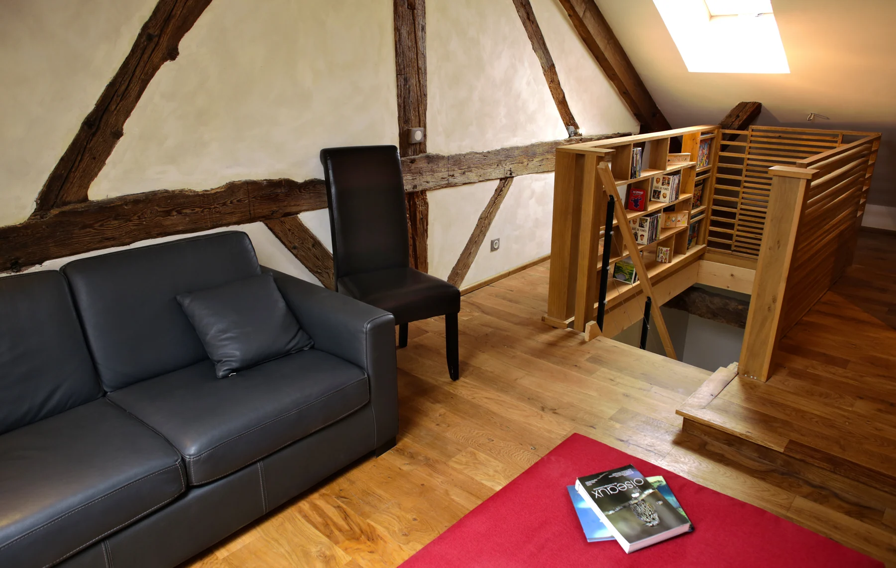 Grande table de la Ferme du Bois Joli pour les repas et les groupes